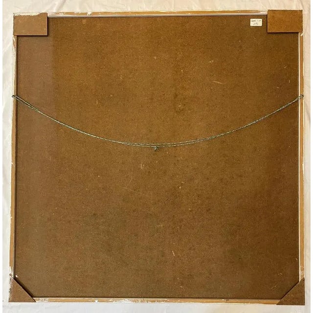 Jean Krille, Landscape 109, Oil on Masonite, 1987 For Sale - Image 10 of 11