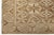 Wood Vintage Hand-Knotted Neutral Anatolian Tribal Runner Rug | Earthy Beige & Walnut Geometric For Sale - Image 7 of 9