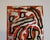 Abstract Vintage Mid-Century Primitivist Mixed Media Abstract Acrylic Metal Foil Board For Sale - Image 3 of 4