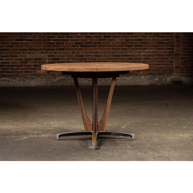 1960s MCM Five-Piece Dining Table and Chair Set by Chromcraft For Sale - Image 5 of 16