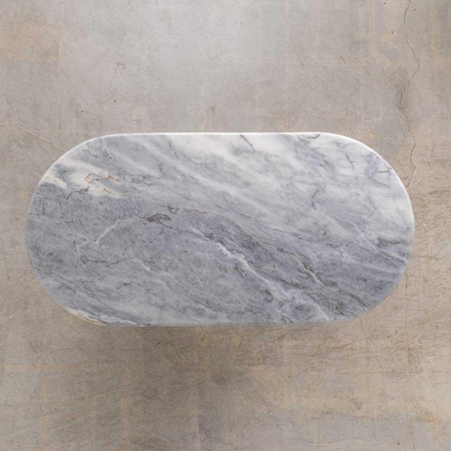 Stone 1960s Italian Marble Coffee Table For Sale - Image 7 of 11