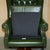 Chesterfield Wingback Swivel Chair in Green Leather For Sale - Image 9 of 18