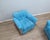 Textile Vintage Larissa Armchairs by Vittorio Introini from Saporiti Italia, 1970s, Set of 2 For Sale - Image 7 of 18