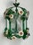 Mid 20th Century Vintage Floral Tole Lantern For Sale - Image 5 of 12