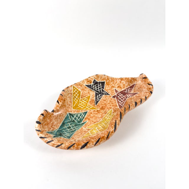 1960s Large French Mid-Century Ceramic Catch-All, Signed Borty Vallauris, C. 1960 For Sale - Image 5 of 18