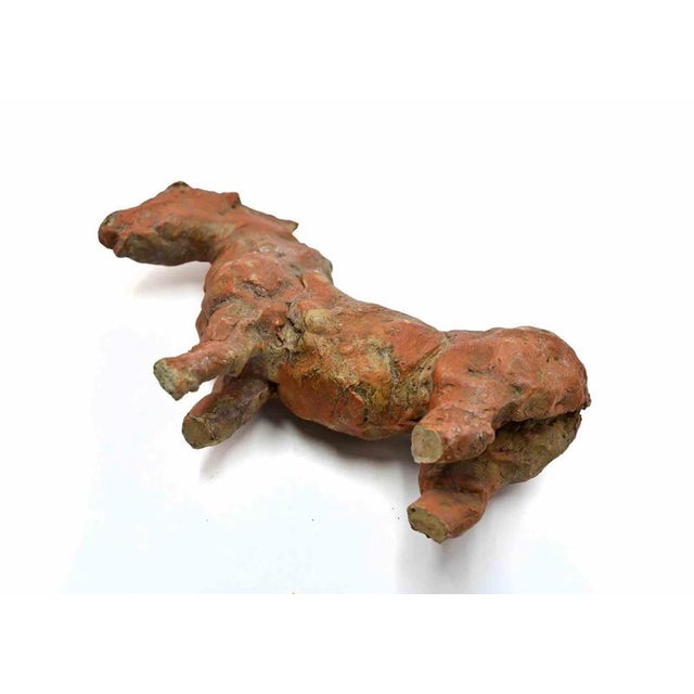 Painted terracotta sculture realized by sirio pellegrini in 1960s. Good condition. Sirio pellegrini, born in rome on march...