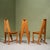 1980s Dining Chairs by Søren Nissen and Ebbe Gehl for Seltz, France, 1980s, Set of 6 For Sale - Image 5 of 12