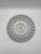 Mid-Century Modern Vintage Heavy Cut Crystal, Silver Plated Rim For Sale - Image 3 of 11