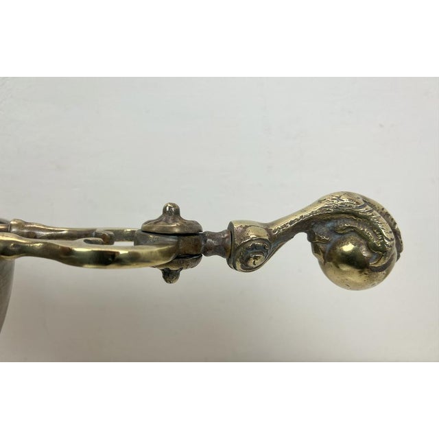 Antique Brass Fire Tools with Eagle Claws, Late 19th Century, Set of 5 For Sale - Image 6 of 18