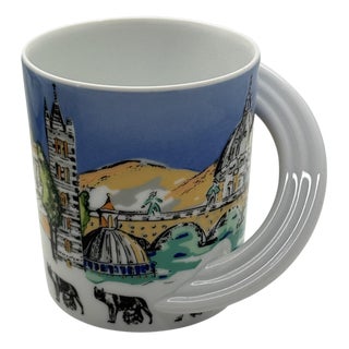 Cupola City Cup Series No. 13 Rome Mug by Johan van Loon and Mario Bellini for Rosenthal Studio Line, 1990s For Sale