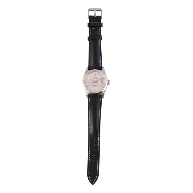 1990s Rolex Oyster Date 15200 Automatic Watch Stainless Steel Silver Dial Strap For Sale In Miami - Image 6 of 8