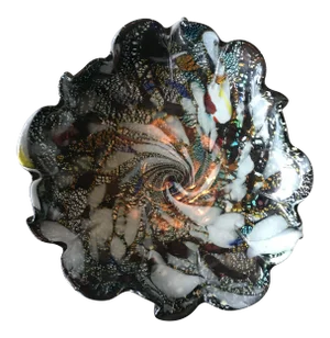 Swirled Art Glass Bowl