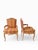 Red Vintage Louis XV Style Distresses Bergère Chairs For Sale - Image 8 of 15