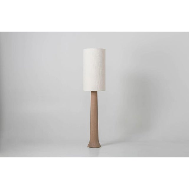 Chung FL5XL Gentle Natural Oak Lamp by Jeroen De Ruddere For Sale - Image 4 of 7