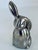 Godinger Late 20th Century Vintage Godinger Silverplate Rabbit, Bunny Salt & Pepper Shakers- A Pair For Sale - Image 4 of 11
