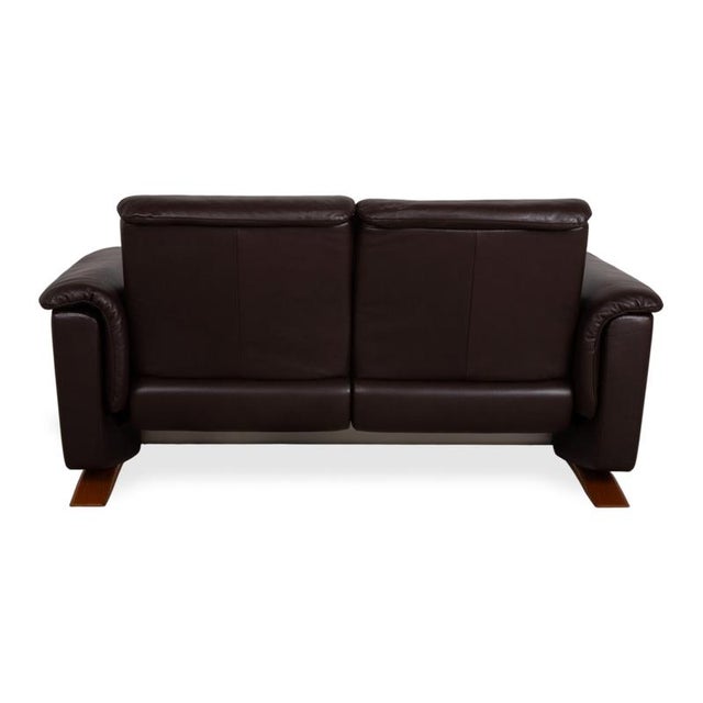 Panorama 2-Seater Sofa in Brown Leather from Stressless For Sale - Image 13 of 15