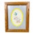 Vintage Framed Beatrix Potter Jemima Puddle Duck Cross Stitch Nursery Art For Sale