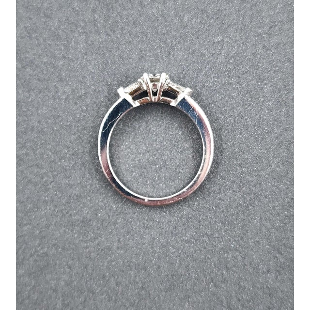 0.73 Ct Diamond Ring Size 5.75 For Sale In Chicago - Image 6 of 10