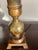 Mid-Century Modern Vintage Mid-Century Modern Wescal Table Lamp With Faux Tortoiseshell Shade & Verdigris Finish For Sale - Image 3 of 12