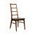Mid Century Modern Vintage Walnut Ladder Back Side Chair For Sale - Image 13 of 13
