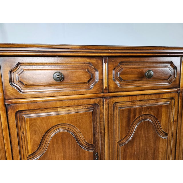 Large Wooden Sideboard with Six Doors and Six Drawers, 1960s For Sale - Image 10 of 18