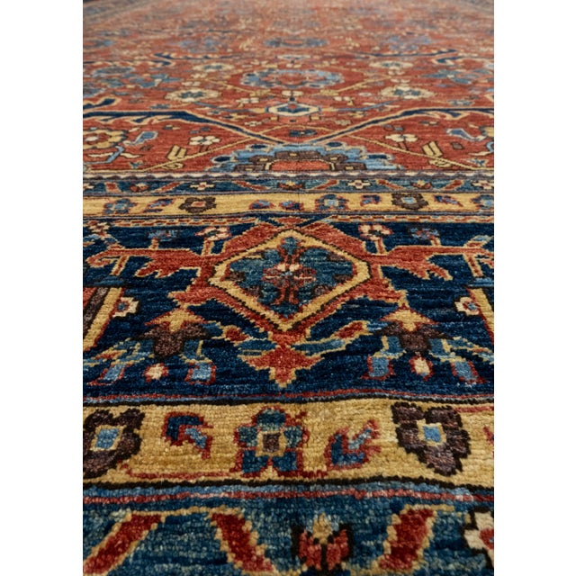 Early 21st Century Oriental Handmade Rug 9'11" x 14'2" #17774 For Sale - Image 5 of 8
