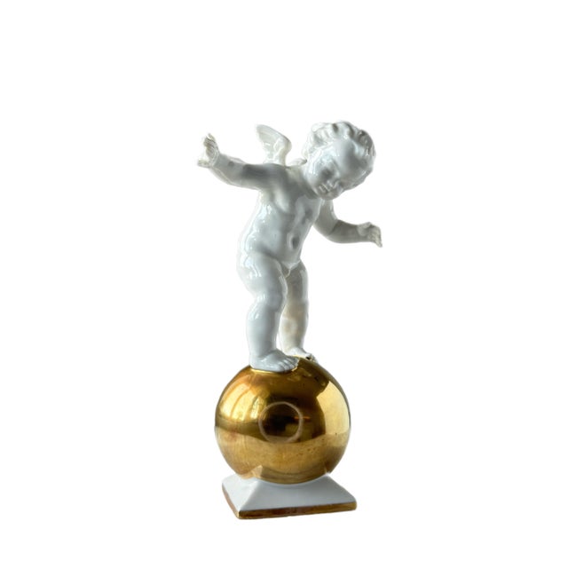 Porcelain Angel by K. Tutter for Hutschenreuther, 1990s For Sale - Image 6 of 6