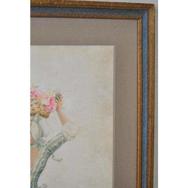 Josep Moragas Y Pomar Watercolor Painting For Sale - Image 5 of 7