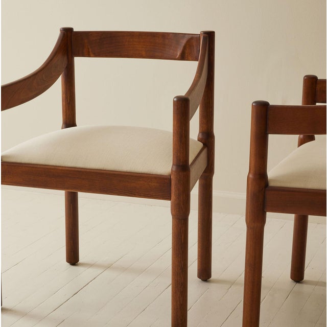 1960s Vico Magistretti "Carimate" Chairs, 1960s, a Pair For Sale - Image 5 of 7