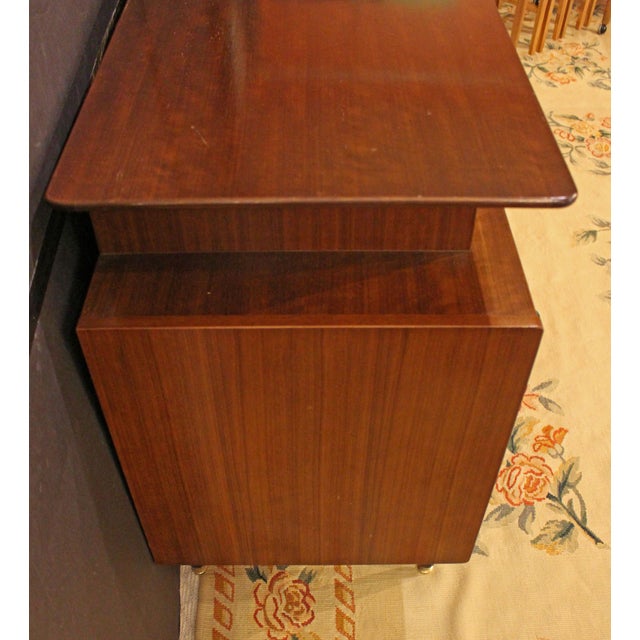Brown Mid Century Modern English G-Plan "Librenza" Credenza For Sale - Image 8 of 9