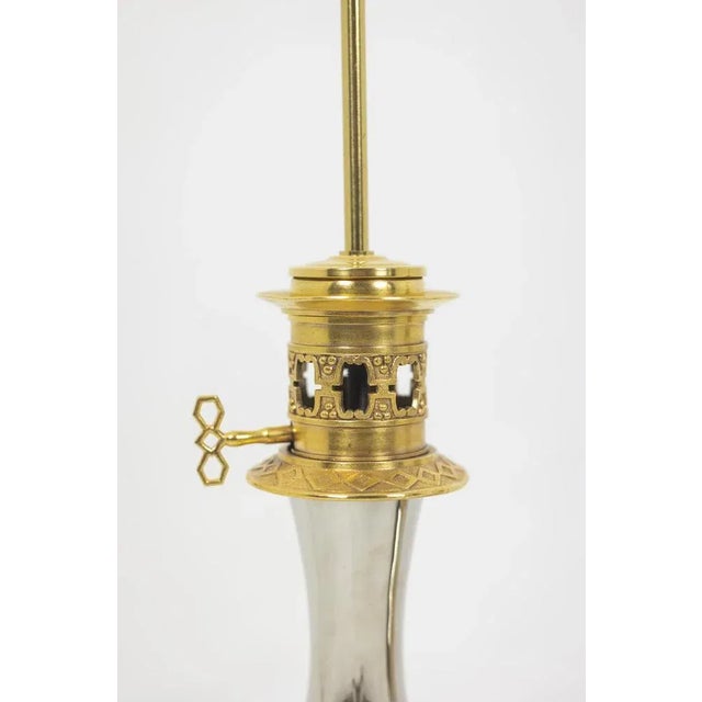 Lamps in Metal and Gilded Bronze, 1880, Set of 2 For Sale - Image 6 of 8