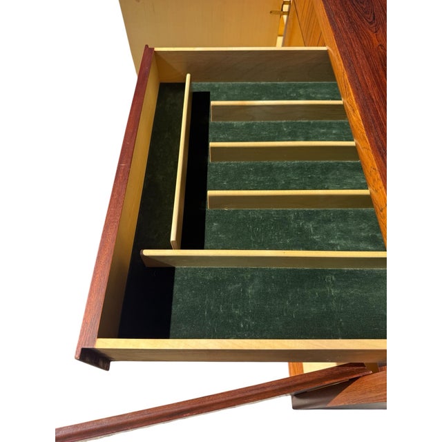 Rare - 1975 Rosewood Credenza Designed by Martin Hall for Gordon Russell Furniture For Sale - Image 10 of 12