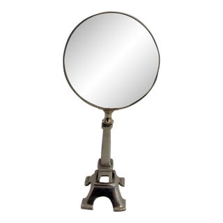 Vintage Hollywood Regency Style Parisian Desk Assessory Eiffel Tower Magnifying Glass For Sale