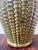 Mid 20th C. Embossed Basket-Weave Ceramic Green Vessel For Sale In Los Angeles - Image 6 of 8