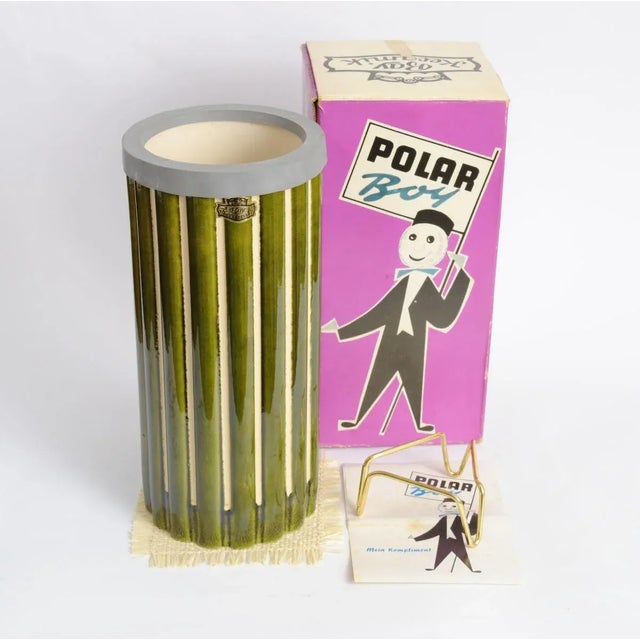 New old stock Polar Boy ceramic wine cooler from Bay. This piece has an attribution mark, I am sure that it is completely...