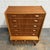 Mid-Century Modern Danish Teak and Oak Ten-Drawer High Chest, Circa 1940s For Sale - Image 3 of 6