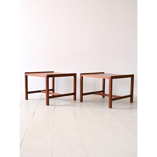 Swedish Teak Coffee Tables by Karl-Erik Ekselius, 1950s, Set of 2 For Sale - Image 14 of 14