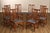 High Quality American Made Stickley Mission Dining Chairs Constructed In Solid Oak. Set Includes Two Arm Chairs And Six...