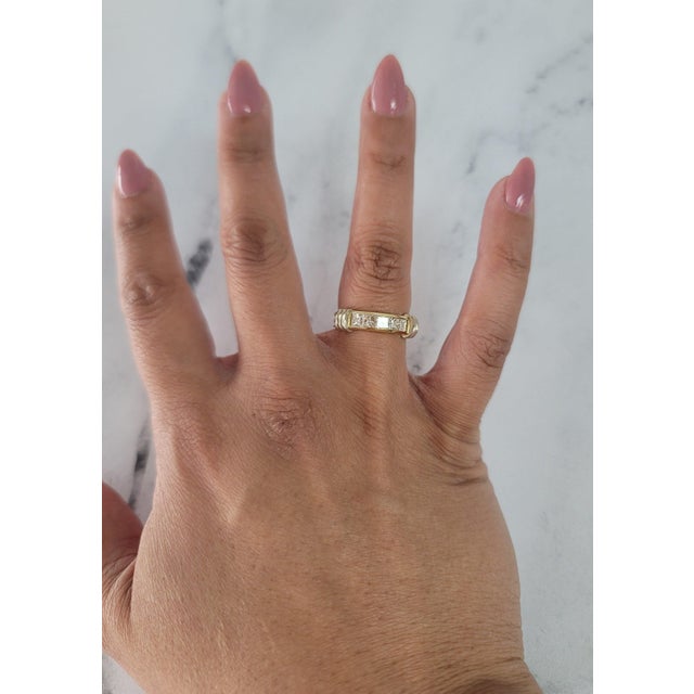♥ Product Summary ♥ Main Stone: Diamonds Approx. Diamond Carat Weight: .70cttw Band Material: 14k Two-Toned Gold Diamond...