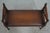 Traditional Theodore Alexander Regency Style Mahogany & Leather Window Bench For Sale - Image 3 of 14