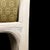 A set of four dining chairs in blonde pencil reed with striking geometric frames. The graphic silhouettes and honey-blonde...