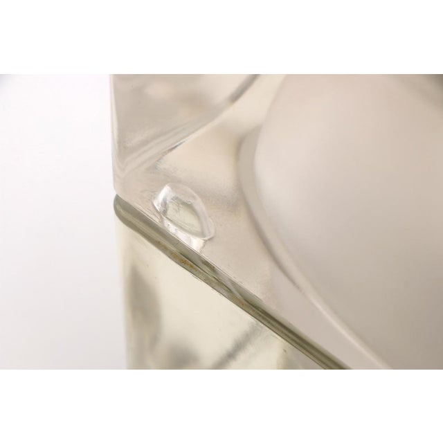 Cubosfera Table Lamp with Meta, Chrome & Glass by Alessandro Mendini and Alessandro Guerriero for Fidenza Vetraria, Italy, 1968 For Sale - Image 8 of 14