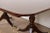 Kindel Furniture Georgian Banded Mahogany Double Pedestal Extension Dining Table, Newly Refinished For Sale - Image 11 of 14