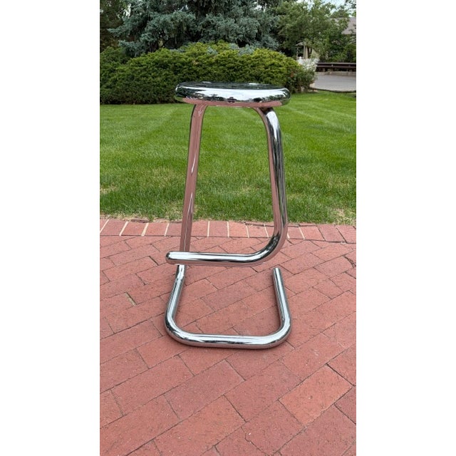 Kinetics "Paperclip" Bar Stool, Model K700, Canada, 1970s For Sale - Image 4 of 8