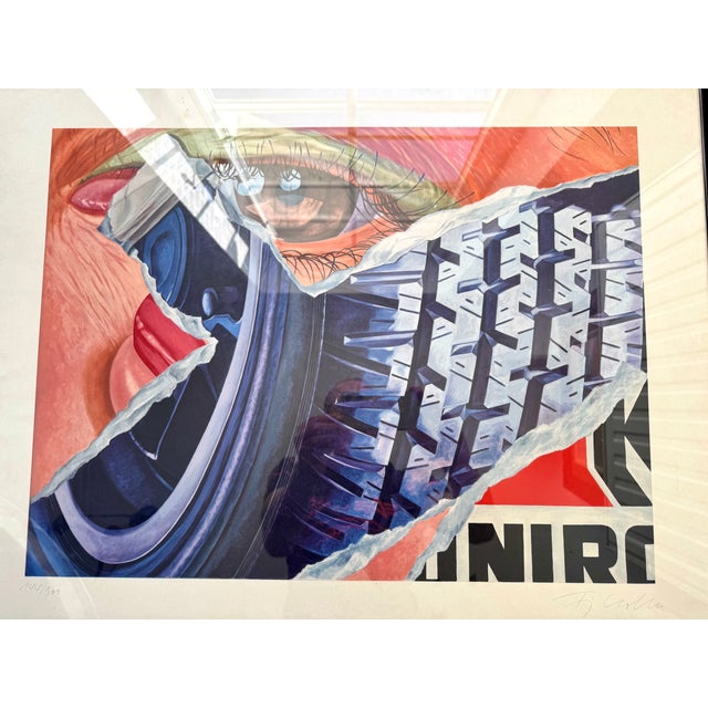 Fritz Köthe, Uniroyal, 1987, Serigraph, Framed For Sale - Image 11 of 11