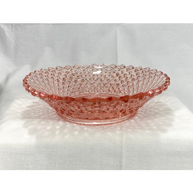 Miss America Pink Depression Glass Bowl Chairish