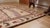 6x9 Ivory Hand-Knotted Wool Animal Silhouette Landscape Traditional Carpet Rug For Sale - Image 9 of 12