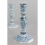Delft Vintage Dutch Delft Floral Candlesticks - A Pair For Sale - Image 4 of 9