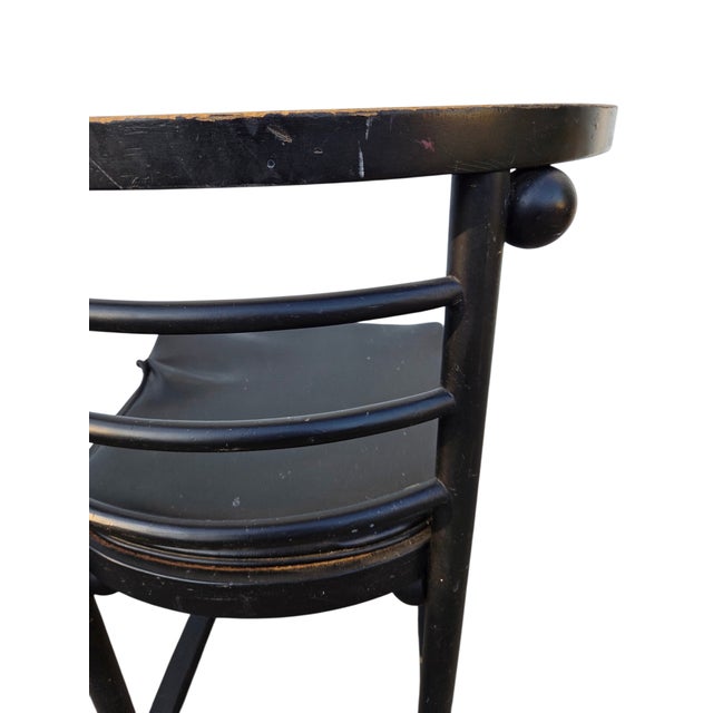 1960s Kohn Chair Model No. 728 Fledermaus by Josef Hoffmann Thonet For Sale - Image 18 of 18