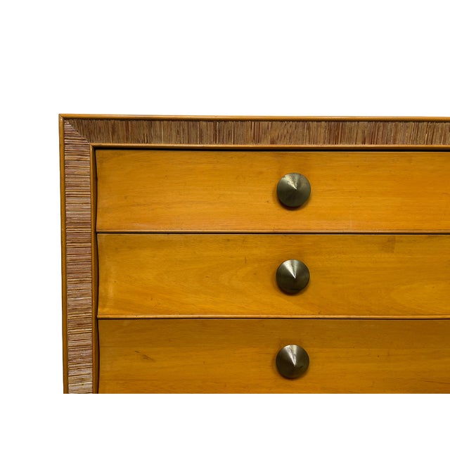 1940s Brown-Saltman Combed Wood Dresser, Attributed to Paul Frankl For Sale - Image 12 of 17